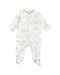 A White Jumpsuits from Boden in size 0-3M for boy. (Front View)