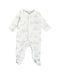 A White Jumpsuits from Boden in size 0-3M for boy. (Front View)