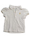 A White Short Sleeve Polos from Ralph Lauren in size 18-24M for girl. (Front View)