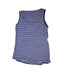 A Blue Sleeveless Tops from Spring in size M for maternity. (Back View)