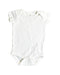 A White Bodysuits from Seed in size 3-6M for girl. (Front View)