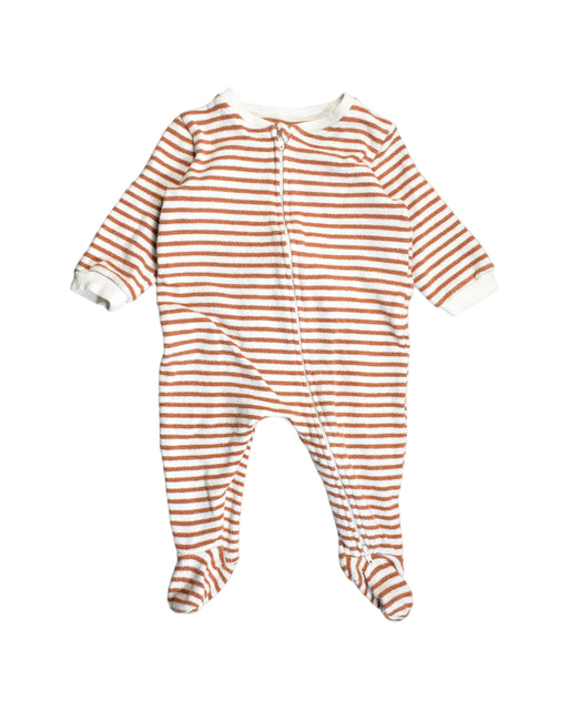 A White Jumpsuits from Seed in size 3-6M for boy. (Front View)