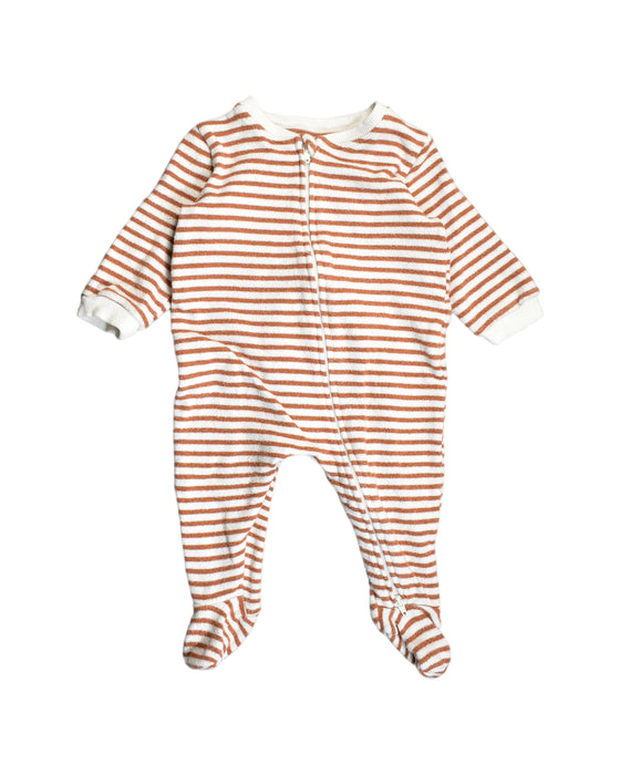 A White Jumpsuits from Seed in size 3-6M for boy. (Front View)