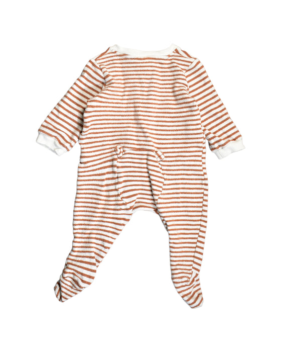 A White Jumpsuits from Seed in size 3-6M for boy. (Back View)