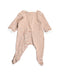 A White Jumpsuits from Seed in size 3-6M for boy. (Back View)