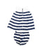 A White Dress Sets from Jacadi in size 3-6M for girl. (Back View)