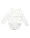 A White Bodysuits from Petit Bateau in size 6-12M for neutral. (Back View)