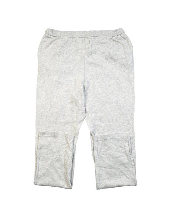 A White Casual Pants from Petit Bateau in size 10Y for girl. (Back View)