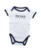 A Purple Bodysuits from Hugo Boss in size 0-3M for neutral. (Front View)
