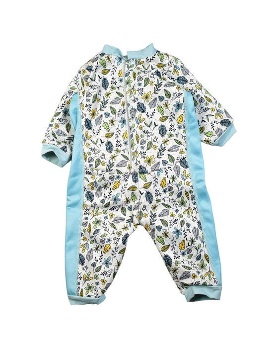 A White Swimsuits from Splash About in size 2T for boy. (Back View)