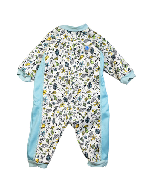 A White Swimsuits from Splash About in size 2T for boy. (Front View)