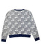 A Grey Knit Sweaters from Bonpoint in size 12Y for girl. (Back View)
