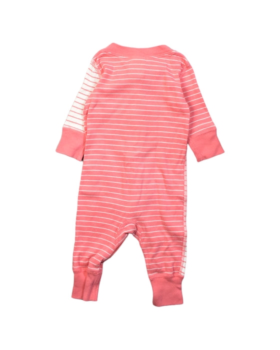 A Pink Jumpsuits from Hanna Andersson in size 3-6M for girl. (Back View)