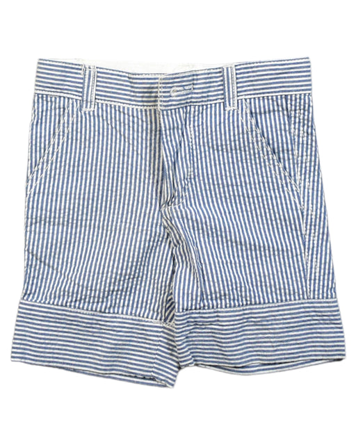A Blue Shorts from Jacadi in size 3-6M for boy. (Front View)