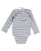 A White Bodysuits from Jacadi in size 6-12M for girl. (Back View)
