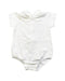 A White Bodysuits from Paz Rodriguez in size 0-3M for girl. (Front View)