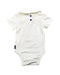 A White Bodysuits from Pappe in size Newborn for girl. (Back View)