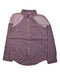 A Burgundy Shirts from Jessie and James in size 11Y for boy. (Front View)