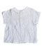 A Blue Short Sleeve Shirts from Bonpoint in size 2T for girl. (Front View)