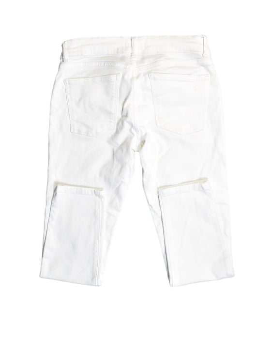 A White Jeans from DL1961 in size XS for maternity. (Back View)