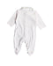 A White Onesies from Kissy Kissy in size 3-6M for girl. (Back View)