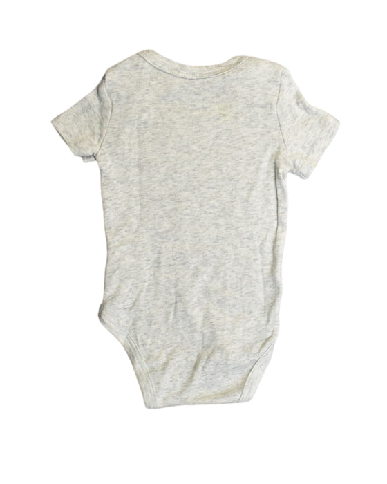 A Grey Bodysuits from Nautica in size 0-3M for boy. (Back View)