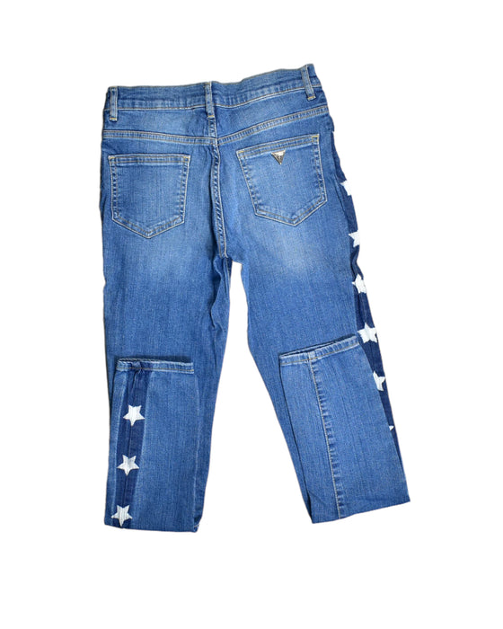 A Blue Jeans from Guess in size 14Y for girl. (Back View)