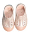 A Pink Slip Ons from Native Shoes in size 18-24M for girl. (Back View)