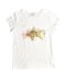 A White T Shirts from Monnalisa in size 8Y for girl. (Front View)