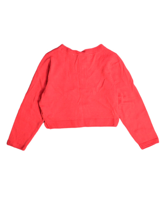 A Orange Cardigans from Chateau de Sable in size 18-24M for girl. (Back View)
