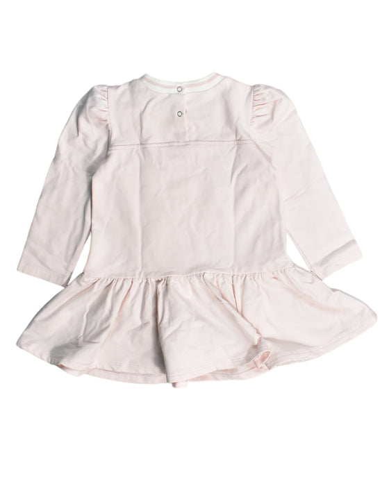 A White Long Sleeve Dresses from Monnalisa in size 18-24M for girl. (Back View)