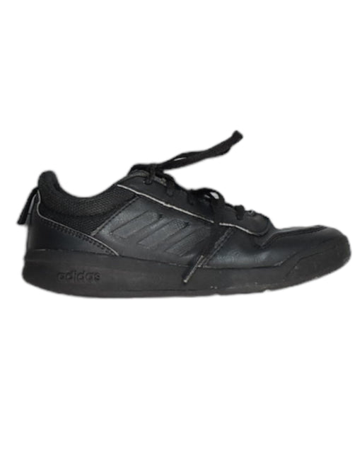A Black Sneakers from Adidas in size 7Y for boy. (Front View)