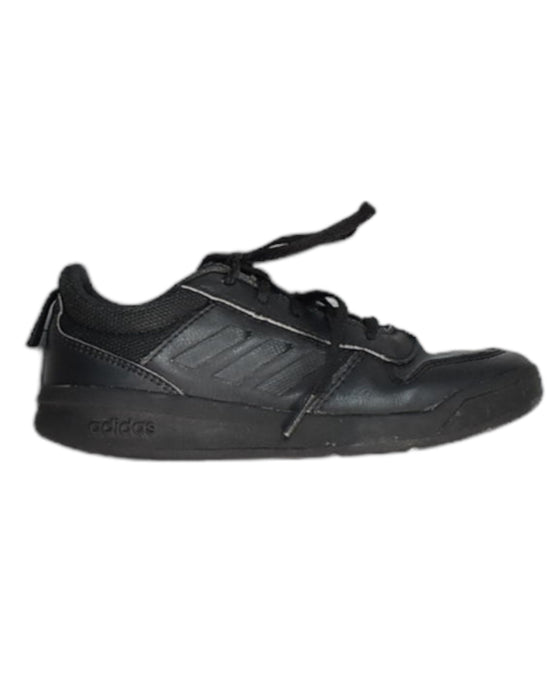 A Black Sneakers from Adidas in size 7Y for boy. (Front View)