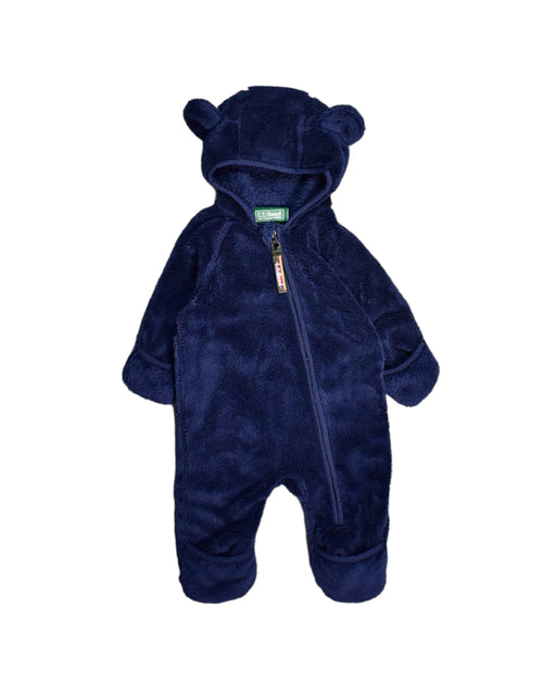 A Blue Snowsuits from L.L.Bean in size 0-3M for boy. (Front View)