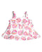 A White Sleeveless Dresses from Catimini in size 0-3M for girl. (Front View)