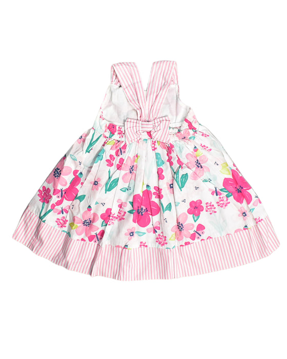 A White Sleeveless Dresses from Gymboree in size 18-24M for girl. (Back View)
