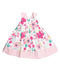 A White Sleeveless Dresses from Gymboree in size 18-24M for girl. (Front View)