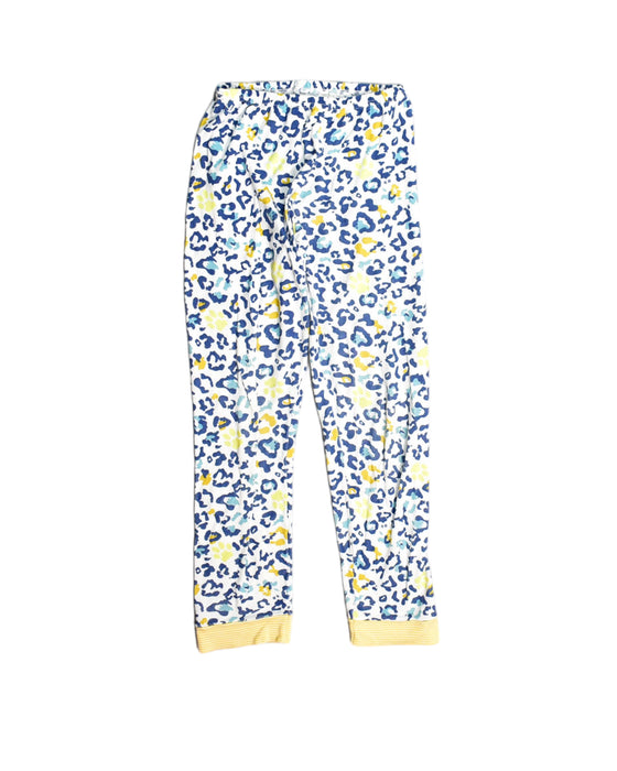 A White Pyjama Sets from Petit Bateau in size 6T for girl. (Back View)