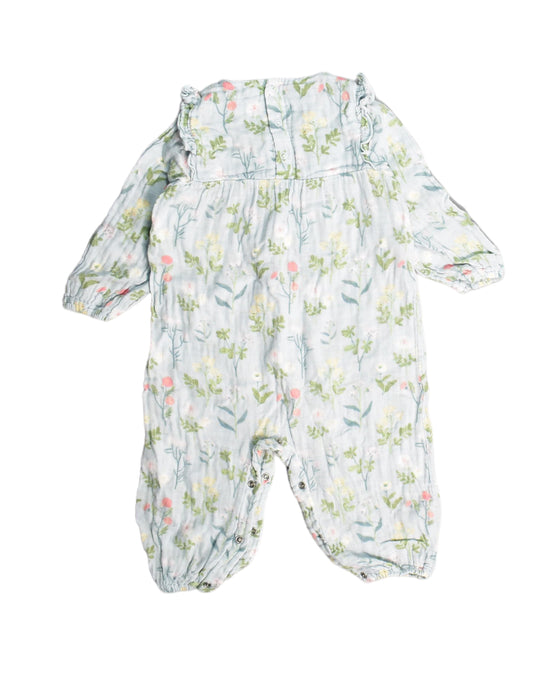 A Blue Onesies from Angel Dear in size 12-18M for girl. (Front View)