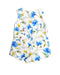 A White Rompers from Gingersnaps in size 3-6M for girl. (Back View)
