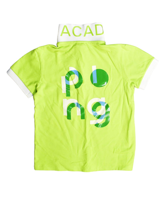 A Green Short Sleeve Polos from Jacadi in size 8Y for boy. (Back View)