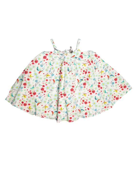 A White Sleeveless Dresses from Orchestra in size 6-12M for girl. (Front View)