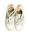 A White Sneakers from Geox in size 11Y for boy. (Back View)