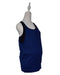 A Blue Sleeveless Tops from Seraphine in size XS for maternity. (Front View)