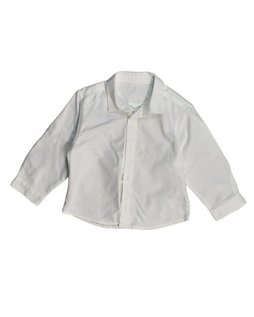 A White Shirts from Chateau de Sable in size 12-18M for boy. (Front View)