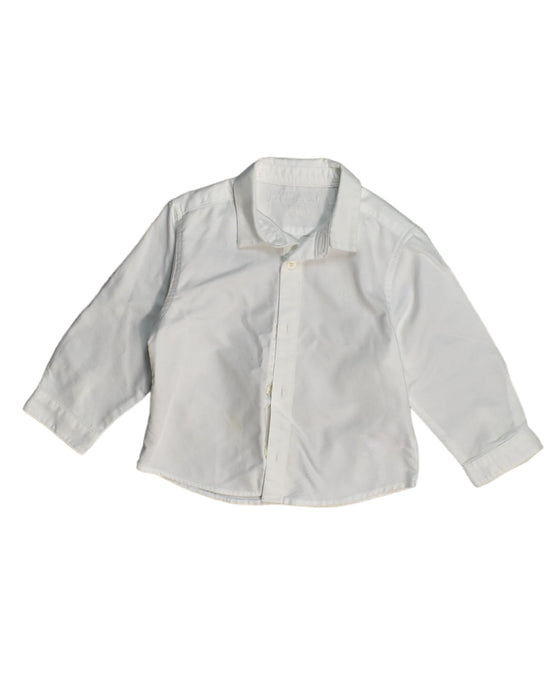 A White Shirts from Chateau de Sable in size 12-18M for boy. (Front View)
