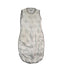 A Grey Sleepsacs from Swaddle Designs in size 12-18M for neutral. (Front View)