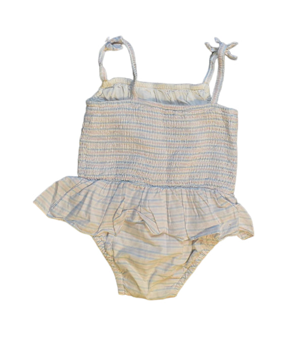 A Multicolour Bodysuits from The Little White Company in size 6-12M for girl. (Back View)