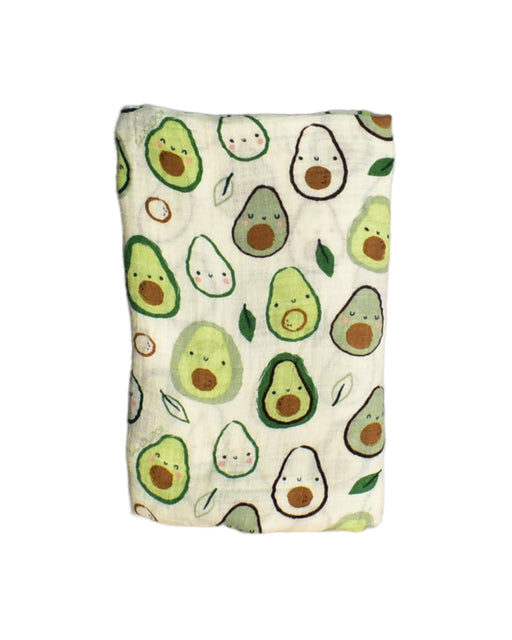 A White Swaddles from Lou Lou Lollipop in size O/S for neutral. (Front View)