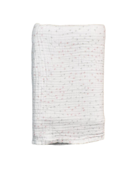 A White Swaddles from Aden & Anais in size O/S for neutral. (Front View)